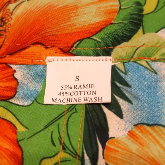 Tropical Floral Board Swim Skirt - Reversible Sz S - Picture 2 of 10